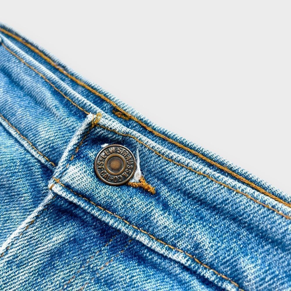 Vtg 80s 90s Levi's Silver Medal Jeans, Silvertab, Relaxed Fit Stretch, 38 x 30 - Picture 3 of 9